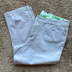Coldwater Creek Gray Capri Pants
